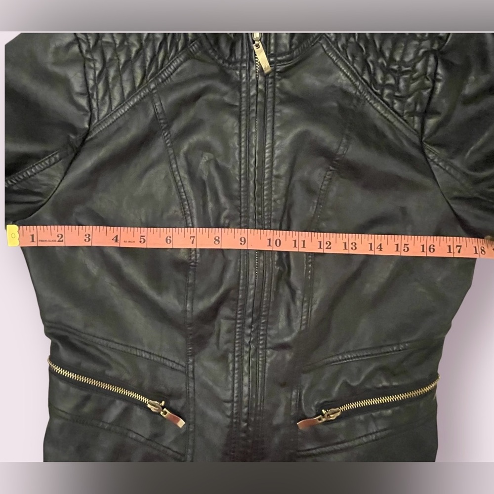 Therapy Faux Leather Jacket - Picture 6 of 13